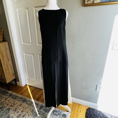 Bitte Kai Rand Women's Dress Size S/M Black White Scandi Minimalist