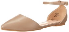 Journee Collection Women's REBA Ballet Flat, Taupe, 7.5