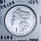 1889 MORGAN SILVER DOLLAR HI GRADE GENUINE U.S. MINT RARE COIN 9448 — photo 1