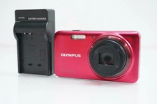 DDP OLYMPUS STYLUS VH-520 Compact Digital Camera 14MP 10x Zoom Red