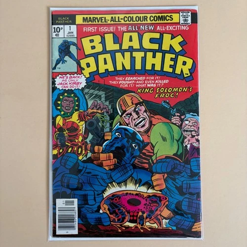 Vintage Marvel Comics - January 1979 - Black Panther - Issue 1 - First