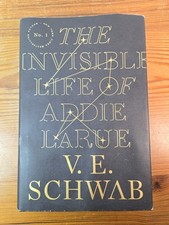 The Invisible Life of Addie LaRue by V. E. Schwab - hardcover VERY GOOD