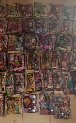 Mattel Monster High Dolls 1st Wave - Original Dolls Seal Rare LOOK,42 Dolls !