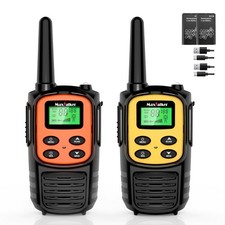 Walkie Talkies for Adults 2 Pack Long Range Rechargeable 2 Way Radios, Hiking...