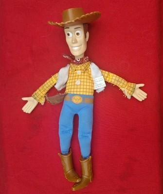 Vtg AntiqueSheriff Woody Toy Story Burger-King Corp-Disney 10'' 1995 Toy Figurine