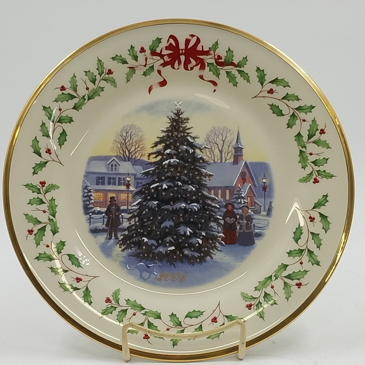 Lenox 2006 Annual Collector Christmas Plate 16th Series Numbered