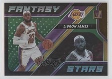 2020-21 Panini Donruss Fantasy Stars Green Flood LeBron James #1 0b2d