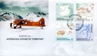 2019 AAT Mapping the Australian Antarctic Territory - FDC Gummed stamps