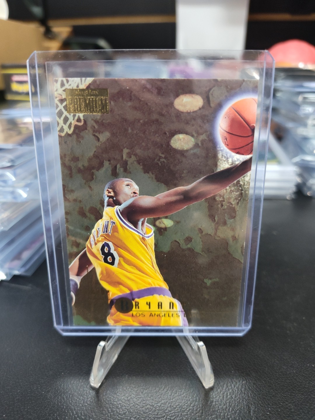 SkyBox 1996 Kobe Bryant Los Angeles Lakers Basketball Rookie Card #55