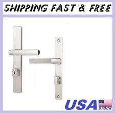 Serenade Mortise Keyed Lever Mount Latch with Deadbolt for Screen and Storm