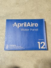 AprilAire 12 Water Panel Humidifier Filter Replacement Single Pack 1 , White