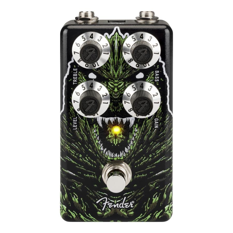 限定モデル FENDER Godzilla Distortionディストーション Fender Godzilla Distortion Japan Limited Guitar Effect Pedal Brad