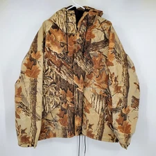 10X Gore Tex Rainwear Made in USA Camouflage Men's Outdoor Hunting Jacket 2XL Ta