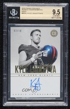2018 Panini Encased Rookie Endorsements Gold 3/10 Kyle Lauletta BGS 9.5 Auto n0c