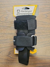 Harbinger Big Grip Pro No-Slip Weight Lifting Straps, New