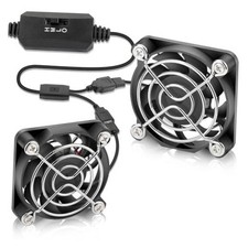 50mm x 10mm USB 5V 2 in 1 Brushless Computer Case Cooling Fan 5010 USB
