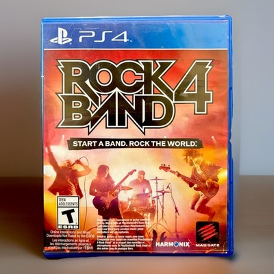 Rock Band 4 PS4 PlayStation 4 Game CIB Tested Only Physical Disc & Case