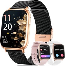 Smart Watches for Women Answer/Make Calls, 1.83" Fitness Tracker Watch with Hear
