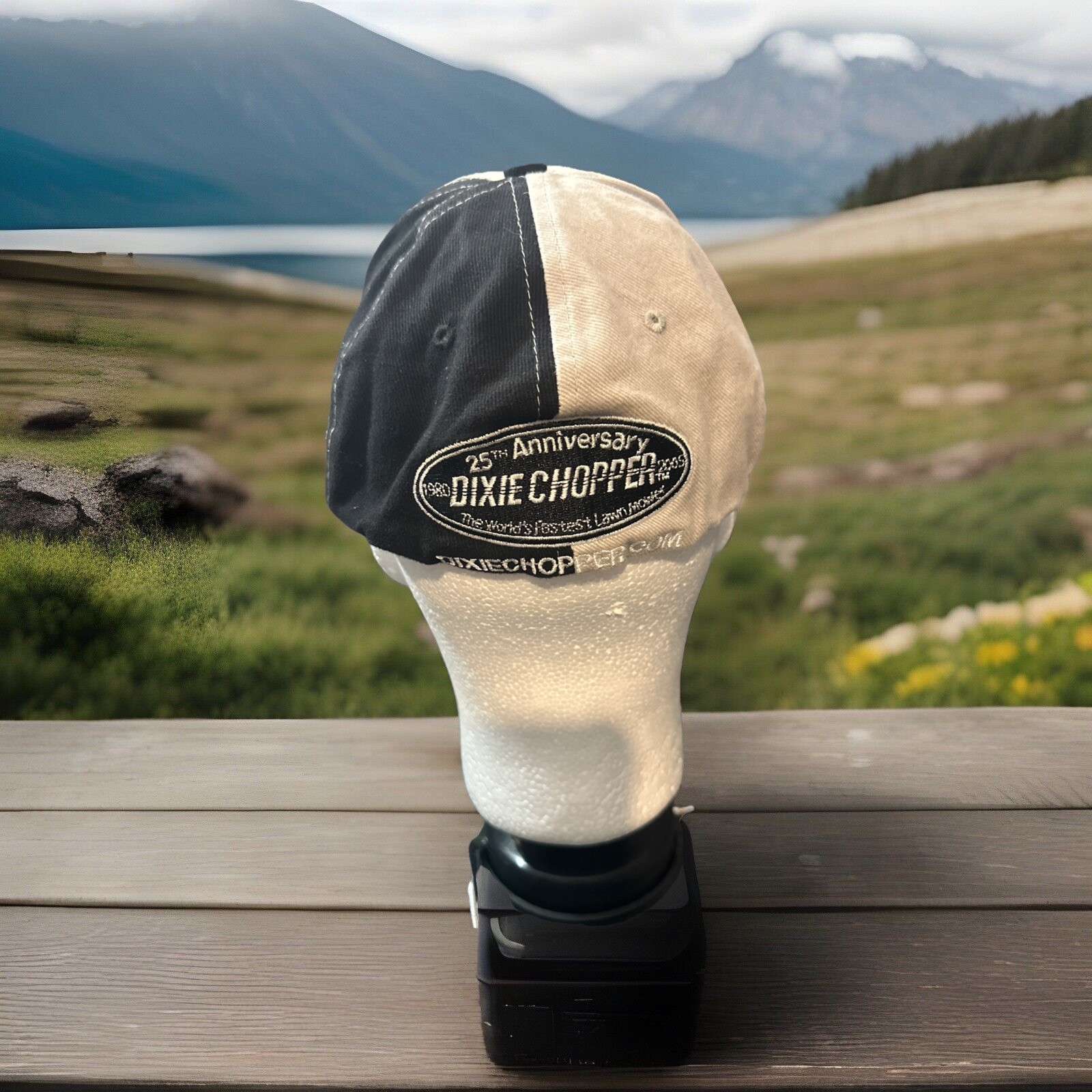 Dixie Chopper Fitted Hat Cap 25th Anniversary Wor… - image 3