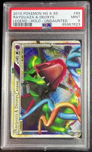 Rayquaza & Deoxys LEGEND graded PSA 9 for sale on eBay