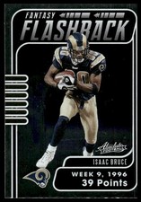 Isaac Bruce 2020 Panini Absolute #FF-IB Fantasy Flashback St. Louis Rams
