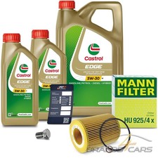 MANN-FILTER ÖLFILTER+7L CASTROL EDGE 5W-30 M FÜR BMW Z3 E36 Z4 E85