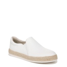 Dr. Scholl's Shoes Women's Madison Sun Espadrille Sneaker, White Smooth, 8.5 