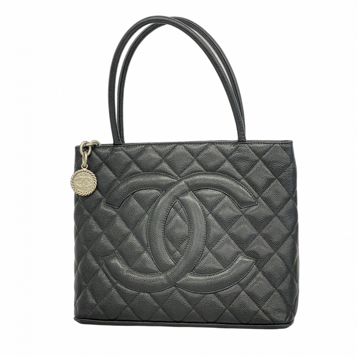 Chanel Silver Hardware Tote Bag 183840