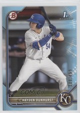 2022 Bowman Draft Sky Blue /499 Hayden Dunhurst #BD-44 0a98