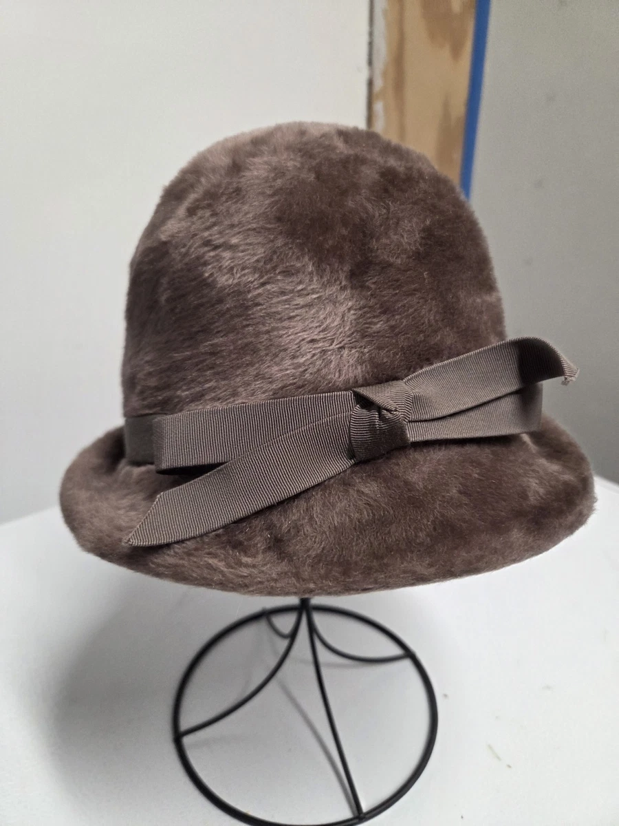 Faux Fur Cloche Original Vintage Hats for Women for sale | eBay display picture 1