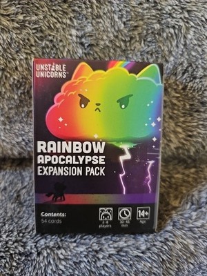 Unstable Unicorns Rainbow Apocalypse Expansion Pack Card Game
