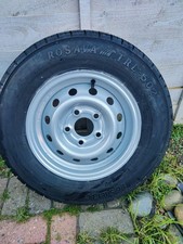 Trailer wheel With 165 R13c All Season Tyre 13 Inch 5 Stud 112mm PCD 4.5J