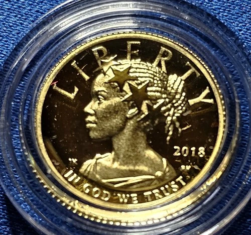 2018 W $10 US Mint American Liberty USA 1/10 oz .9999 Gold Proof Coin OGP COA