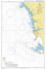 601 Conakry Cape Saint Ann Guinea Sierra Leone Chart Map Maritime Wall Admiralty