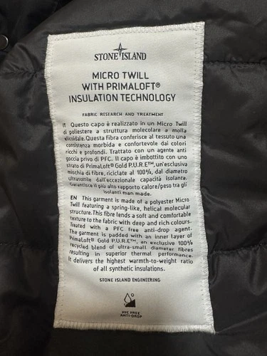 Stone Island Black 43426 Micro Twill Jacket Black Size XL Authentic LN $1065 image 16