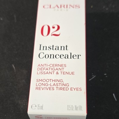 Clarins Instant Concealer Smoothing Long Lasting Shade 02 15mL