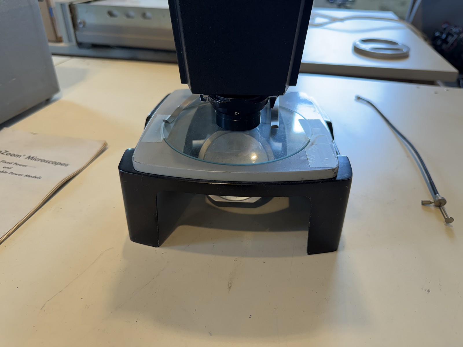 Bausch & Lomb StereoZoom 7 Microscope 1x-7x w/ Stand & 3 Pairs Eyepieces AS-IS