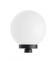 Wegeleuchte Garten Schwarz Weiß Aluguss IP43 E27 B:20 Cm AußEnlampe Einfahrt
