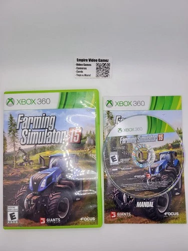 Farming Simulator 15 (Microsoft Xbox 360 2015) - Complete - CIB - Tested, Works