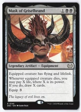 Mask of Griselbrand R Commander: Duskmourn: House of Horror 145 NM