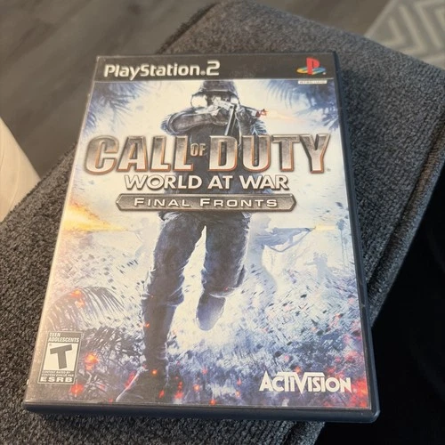 Call of Duty: World at War Final Fronts PlayStation 2 PS2 CIB Complete Tested