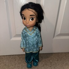 Disney Aladdin Jasmine Toddler Doll Blue Outfit Shoes