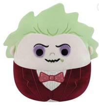 Squishmallows 8 inch Beetlejuice Groom Halloween Plush New