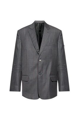 BALENCIAGA Gray Wool Blazer Jacket New & Authentic | eBay