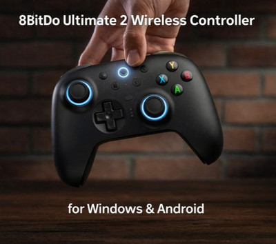 8BitDo Ultimate 2 Wireless Controller Bluetooth PC Android Steam Apple1000Hz RGB