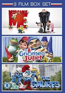Gnomeo  Juliet / The Smurfs / Despicable Me - Tripl... | DVD | Zustand sehr gut
