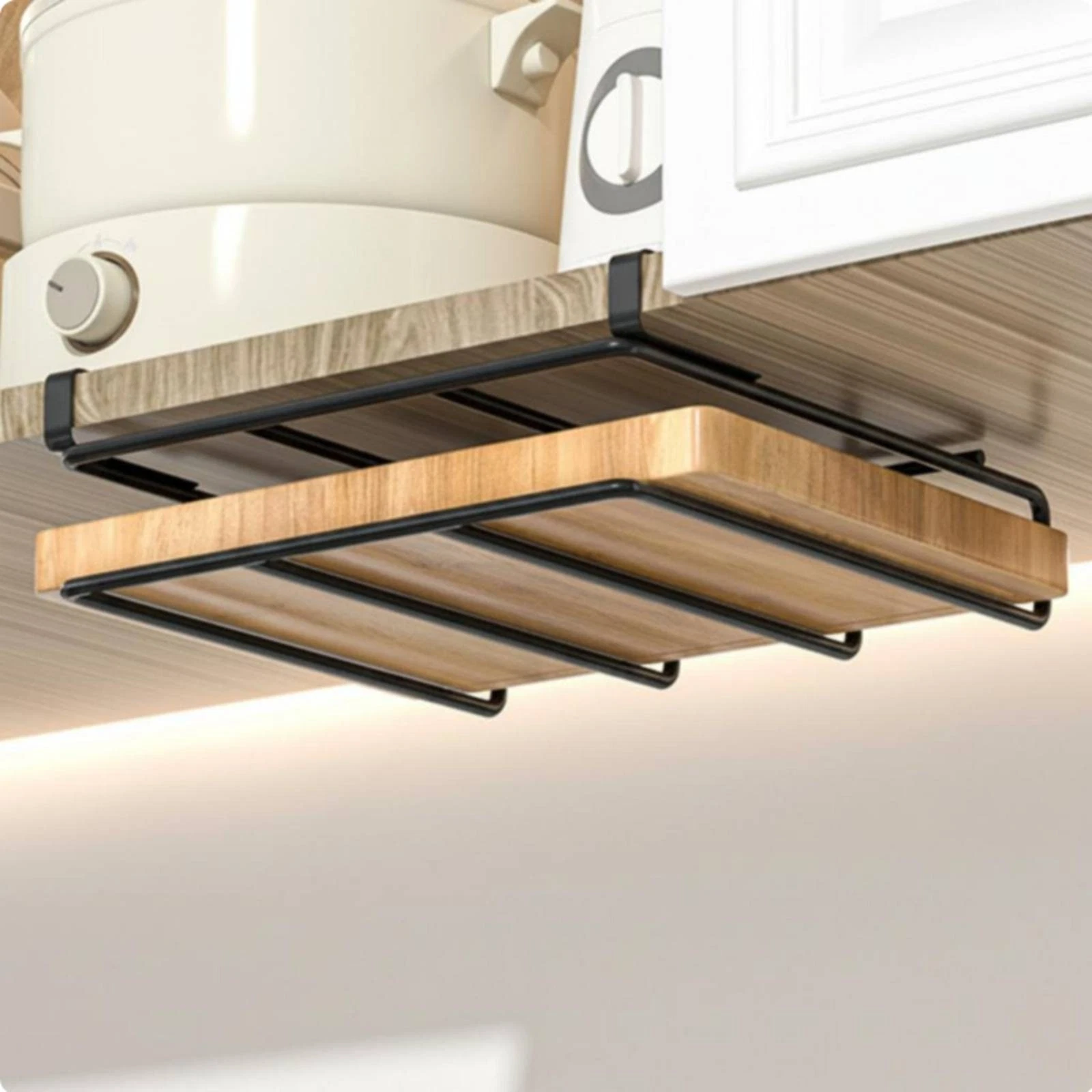 Under Cabinet Storage Rack Sturdy-Duty Kitchen Cupboard Divider Shelf With
Opens in a new window or