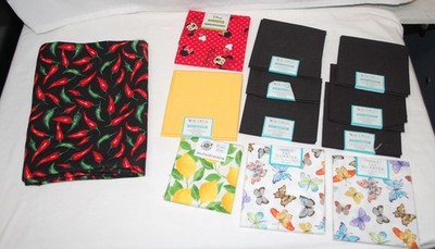Lot of 11 Misc. Fat Quarters Disney, Waverly & Create it Multicolor & Black