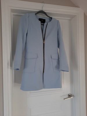 H&M Womens Light Blue Jacket Size 34