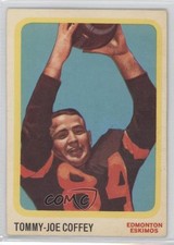1963 Topps CFL Tommy Joe Coffey Tom Coffey #21 0f8